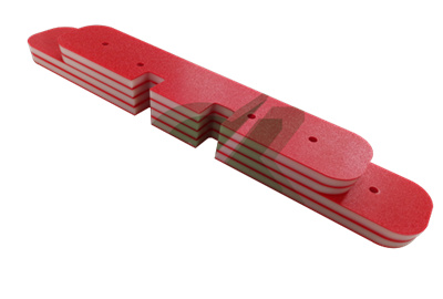 <h3>large size Two-Color HDPE red on white 15mm-HDPE sheets </h3>
